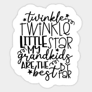 Twinkle Twinkle Little Star Sticker